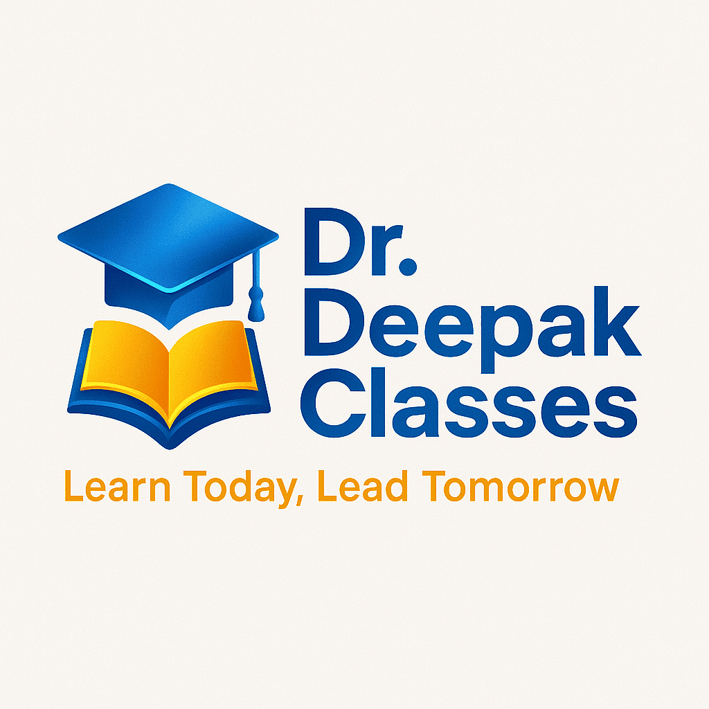 Dr. Deepak Classes logo